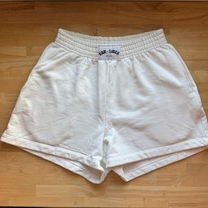 Tan + Lines Sivan Ayla Lounge Boxing Sweatshorts